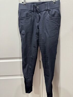 Halter Ego Evolution Denim Blue Breech Full Seat